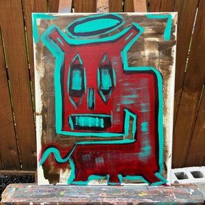 “Listen to Me” (Acrylic on Canvas)